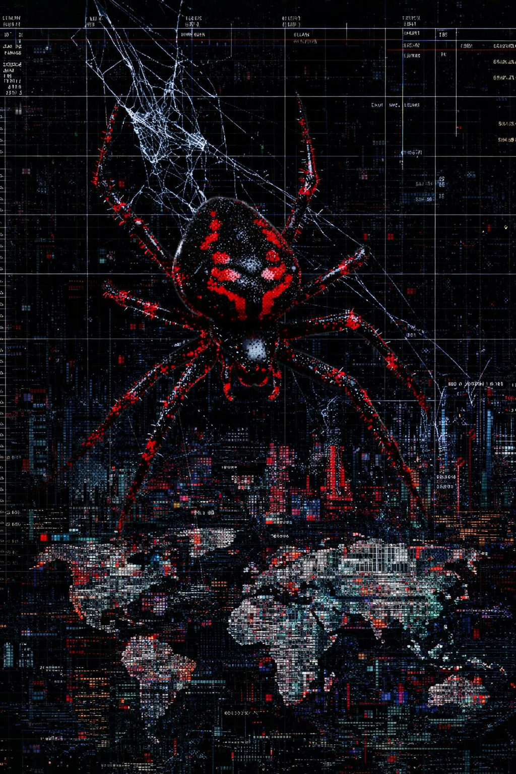 Scattered Spider threat actor illustration